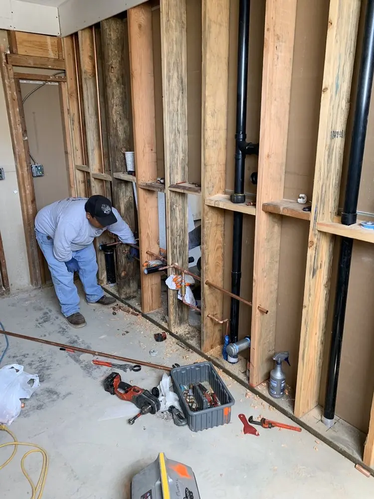 Commercial rough-in plumbing for Trenchless Sewer Repair in Teton Forest